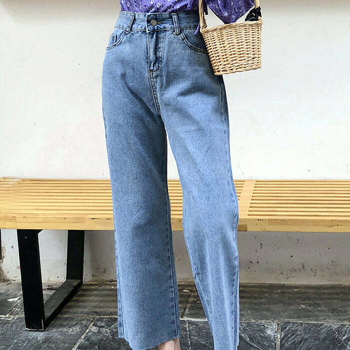 Young & Single Crop Jeans - Cute 2000s Outfits & Y2K Fashion Inspiration